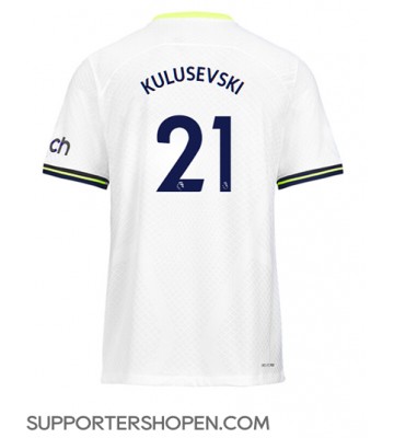 Tottenham Hotspur Dejan Kulusevski #21 Hemma Matchtröja 2022-23 Kortärmad